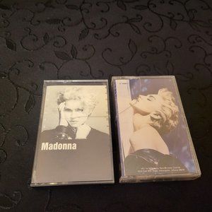 X 2 Madonna Cassette Tapes